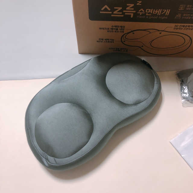 스르륵 꿀잠 수면베개 리뷰 사진