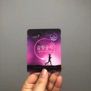 [감량공식] 다이어트 건강기능식품 — 5점을 준 리뷰어가 2019년 12월 올린 사용 사진