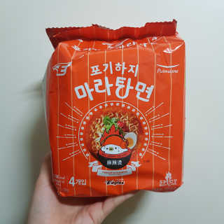 [풀무원] 포기하지 마라탕면 — 3점을 준 리뷰어가 2019년 7월 올린 사용 사진