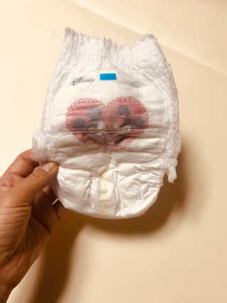 보솜이 베이비케어 팬티형 기저귀 — 4.5점을 준 리뷰어가 2019년 3월 올린 사용 사진