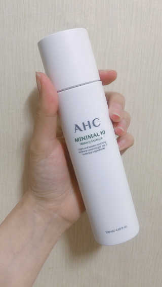 AHC 에이 에이치 씨 미니멀 10 워터리 에센스 — 4.5점을 준 리뷰어가 2018년 12월 올린 사용 사진