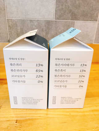착한습관 귀리쉐이크와 서리태쉐이크 — 5점을 준 리뷰어가 2018년 8월 올린 사용 사진