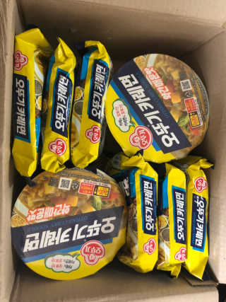 오뚜기카레면 2차 모집 — 4점을 준 리뷰어가 2019년 2월 올린 사용 사진