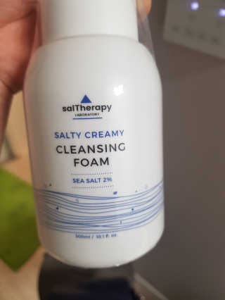 솔테라피 솔티 크리미 클렌징폼 300ml — 4점을 준 리뷰어가 2019년 4월 올린 사용 사진