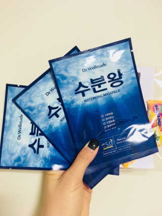 닥터웰메이드 수분왕 — 5점을 준 리뷰어가 2018년 5월 올린 사용 사진