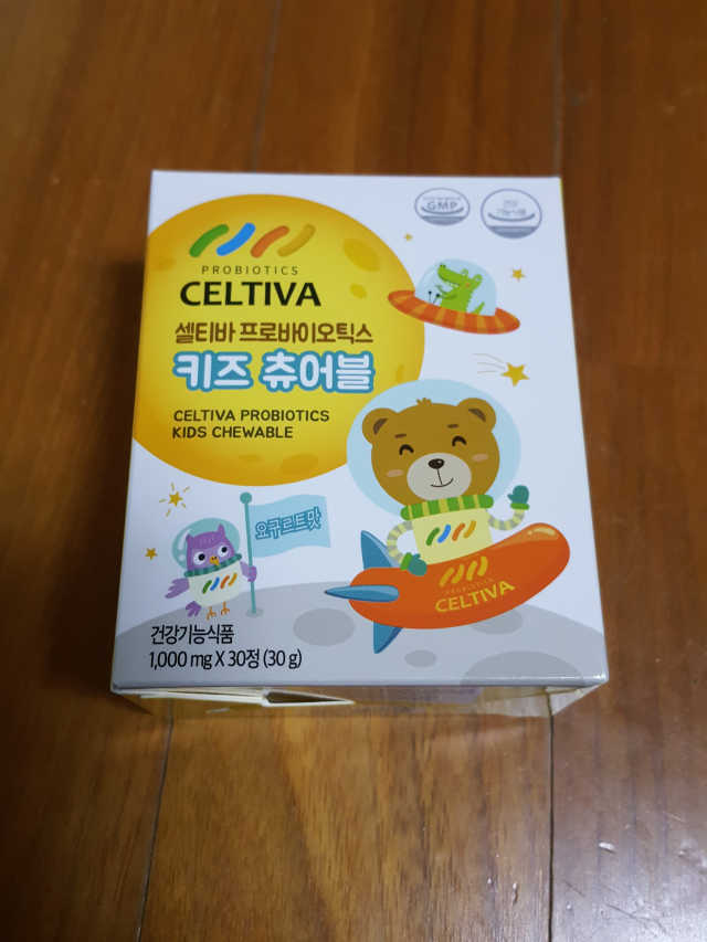 셀티바 프로바이오틱스 키즈 츄어블 리뷰 사진
