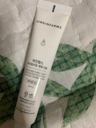 [버진팜스] 광톤결 3단케어 - 비타화이트 깨죽크림 — 5점을 준 리뷰어가 2019년 11월 올린 사용 사진