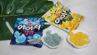 아이셔젤리 레몬맛, 아이셔젤리 블루에이드맛 — 4점을 준 리뷰어가 2019년 3월 올린 사용 사진