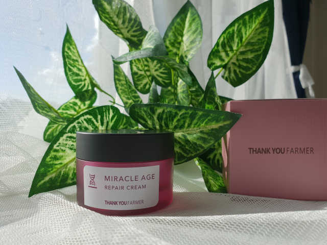 땡큐파머 미라클에이지 리페어크림 리뷰 사진