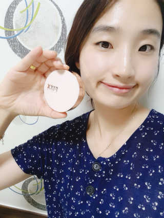 쏘내추럴 밀착 착붙 픽스쿠션 — 4.5점을 준 리뷰어가 2019년 8월 올린 사용 사진