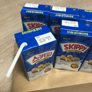 스키피피넛우유 스키피 피넛버터우유 — 3점을 준 리뷰어가 2019년 11월 올린 사용 사진