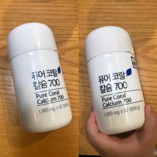 네츄럴굿띵스 퓨어 코랄 칼슘 700 30일분 — 5점을 준 리뷰어가 2018년 6월 올린 사용 사진