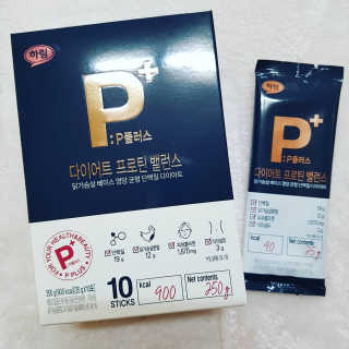 하림 P플러스 다이어트 프로틴 밸런스 — 5점을 준 리뷰어가 2019년 10월 올린 사용 사진