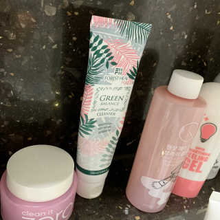 포레스트힐 그린 밸런스 클렌져 100ml + 토끼 헤어밴드 — 5점을 준 리뷰어가 2020년 1월 올린 사용 사진