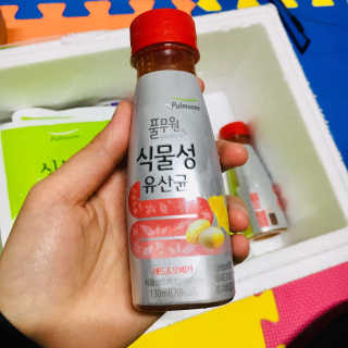 풀무원 식물성유산균 레드앤오메가 + 푸룬앤바이오 — 5점을 준 리뷰어가 2018년 11월 올린 사용 사진