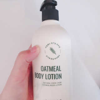 (주)에네스티 내추럴 촉촉  오트밀 바디로션 500ml — 4.5점을 준 리뷰어가 2019년 8월 올린 사용 사진