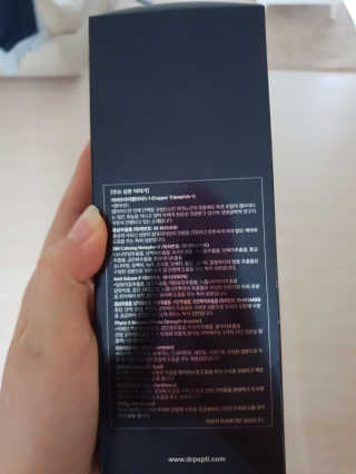 닥터펩티 아미노 100K 프리미엄 샴푸 500g — 4점을 준 리뷰어가 2018년 6월 올린 사용 사진