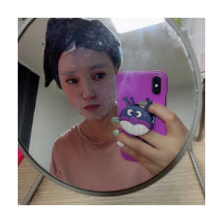 키노닉스 Querencia_Flawless 마스크팩 — 5점을 준 리뷰어가 2019년 3월 올린 사용 사진