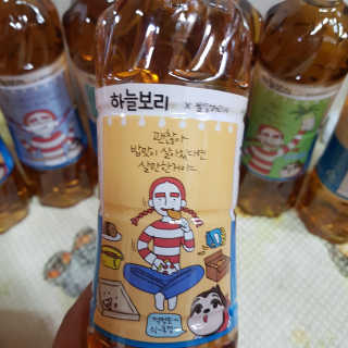 웅진식품 19년 하늘보리 열두보리 스페셜 에디션 — 5점을 준 리뷰어가 2019년 7월 올린 사용 사진