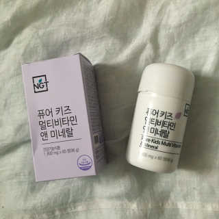 네츄럴굿띵스 퓨어 키즈 멀티비타민 앤 미네랄 30일분 — 3.83점을 준 리뷰어가 2017년 10월 올린 사용 사진