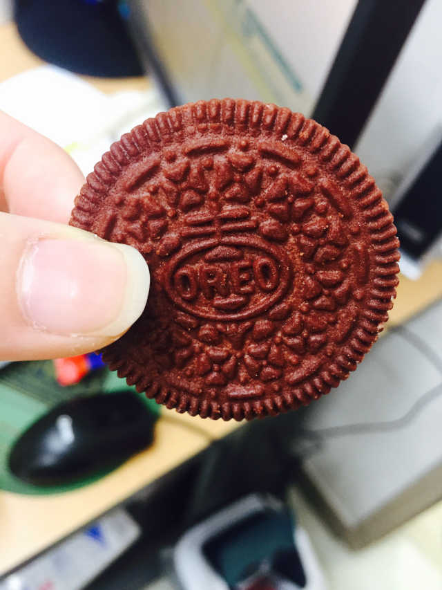 오레오 레드벨벳 리뷰 사진