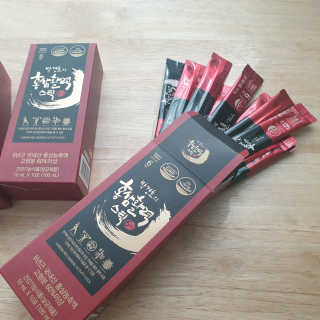 메이준뉴트리 박경호의 홍삼활력스틱 10ml x 30포 — 5점을 준 리뷰어가 2020년 2월 올린 사용 사진
