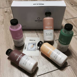 인테이크 밀스 3.0 Trial Kit(보틀형 5종) — 5점을 준 리뷰어가 2017년 4월 올린 사용 사진