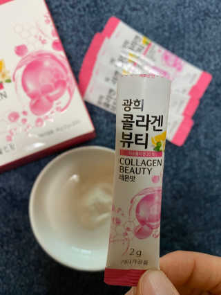 광희생활건강 광희 콜라겐뷰티 — 5점을 준 리뷰어가 2020년 2월 올린 사용 사진