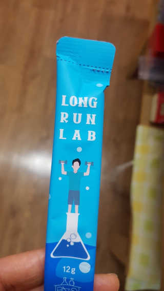 BAIO HEALTH LABS LONG RUN LAB 10개입 1박스 — 3.5점을 준 리뷰어가 2020년 1월 올린 사용 사진