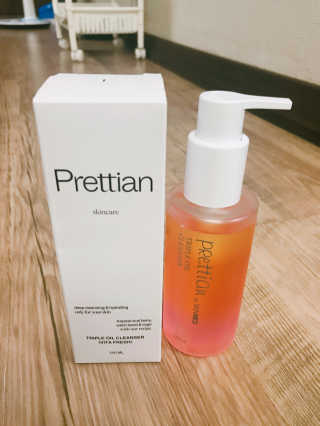 쁘레띠앙 트리플 오일 클렌저 비타프레쉬 — 5점을 준 리뷰어가 2018년 6월 올린 사용 사진