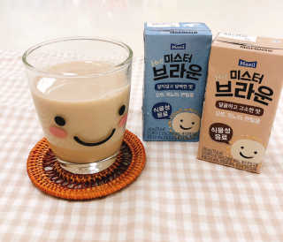 헤이미스터브라운 [매일유업] 헤이 미스터브라운 12개입 — 5점을 준 리뷰어가 2019년 8월 올린 사용 사진