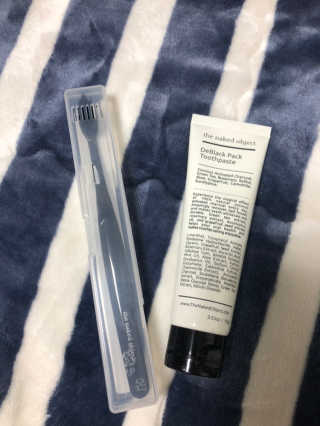 the naked object 디블랙팩치약 디블랙칫솔 세트 — 5점을 준 리뷰어가 2019년 6월 올린 사용 사진