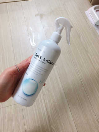 [펫토리아] 뚝딱케어 강아지 고양이 다목적세정제 — 4.5점을 준 리뷰어가 2020년 2월 올린 사용 사진