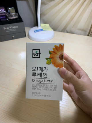 네츄럴굿띵스 오!메가루테인 60일분 — 4.5점을 준 리뷰어가 2019년 3월 올린 사용 사진
