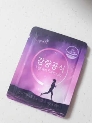 [감량공식] 다이어트 건강기능식품 — 3점을 준 리뷰어가 2019년 12월 올린 사용 사진