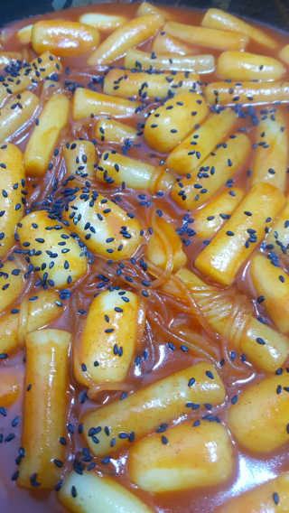 미쓰리떡볶이 just 10 min 패키지 — 5점을 준 리뷰어가 2018년 5월 올린 사용 사진