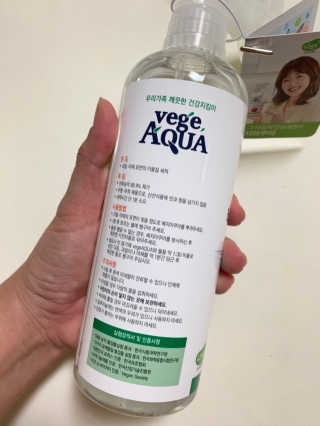 베지아쿠아 475ml + 리필 1000ml 1Set — 5점을 준 리뷰어가 2019년 9월 올린 사용 사진