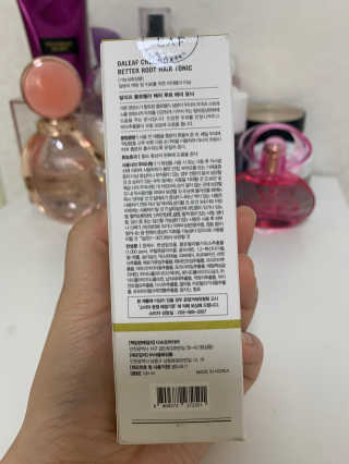 달리프 클로렐라 베러 루트 헤어토닉 100ml — 5점을 준 리뷰어가 2020년 1월 올린 사용 사진