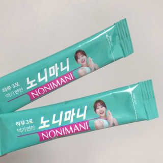 정찬우 꽐라만시 [띵보몰]건강환 습관 노니마니 스틱 1Box — 5점을 준 리뷰어가 2019년 5월 올린 사용 사진