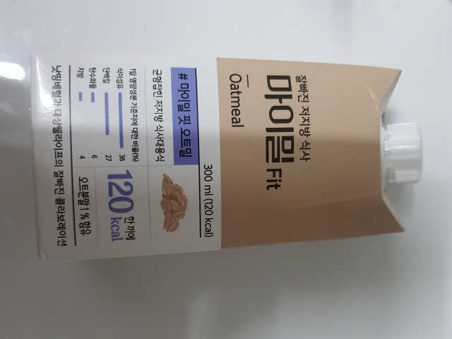 잘빠진 저지방 식사 마이밀Fit 오트밀 6팩 리뷰 사진