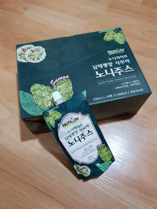 장수농가 남태평양 사모아 노니 원액 1L or 200mlx10팩 중 택 1 — 4.67점을 준 리뷰어가 2019년 1월 올린 사용 사진
