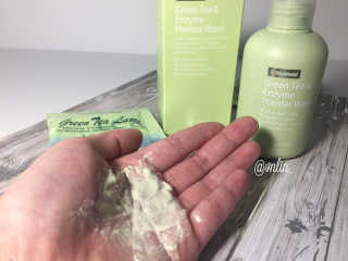바이 위시트랜드 Green Tea Powder Wash — 4.67점을 준 리뷰어가 2018년 1월 올린 사용 사진