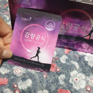 [감량공식] 다이어트 건강기능식품 — 5점을 준 리뷰어가 2019년 12월 올린 사용 사진