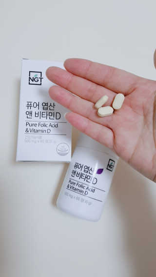 네츄럴굿띵스 퓨어 락토 철분 60일분 — 3.83점을 준 리뷰어가 2018년 2월 올린 사용 사진