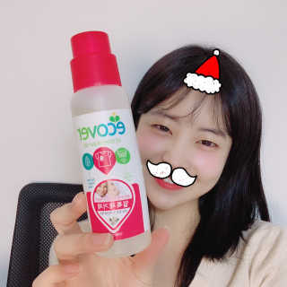 에코버 친환경 얼룩제거제 — 5점을 준 리뷰어가 2018년 12월 올린 사용 사진