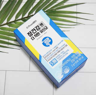 프롬바이오 엄마의 마음을 담은 장건강엔 더 착한 유산균 — 5점을 준 리뷰어가 2019년 11월 올린 사용 사진