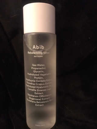 아비브 ABIB REBALANCING TONER SKIN BOOSTER — 4.83점을 준 리뷰어가 2018년 11월 올린 사용 사진
