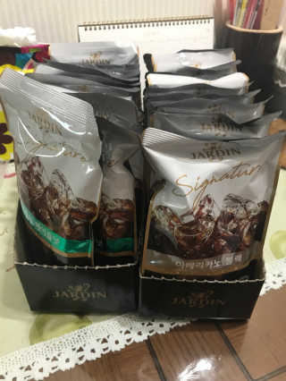 (주)쟈뎅 쟈뎅 시그니처 블랙, 헤이즐넛 230ml — 5점을 준 리뷰어가 2018년 7월 올린 사용 사진