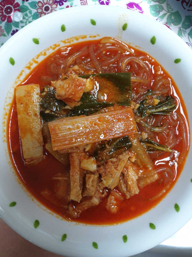 황소곱창전골 밀키트 리뷰 사진