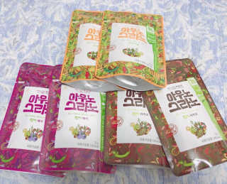 아우노그라노 오리지날, 진짜 베리, 진짜 카카오 — 5점을 준 리뷰어가 2018년 2월 올린 사용 사진